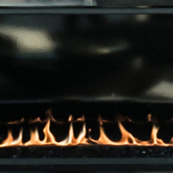 European Home H-Series Linear Ventless Natural Gas Fireplace - 60"