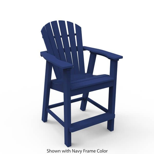Seaside Casual Adirondack Shellback Balcony Chair