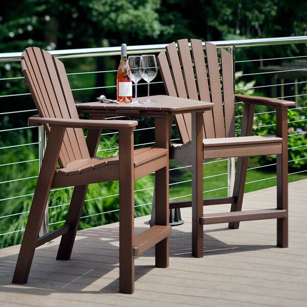Seaside Casual Adirondack Shellback Balcony Chair