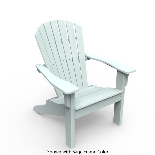 Seaside Casual Adirondack Shellback Chair