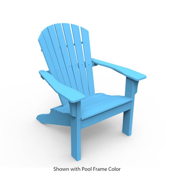 Seaside Casual Adirondack Shellback Chair
