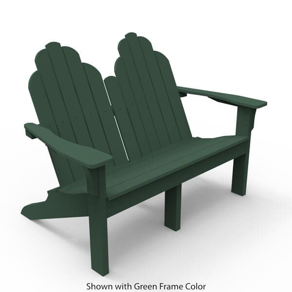 Seaside Casual Adirondack Classic Love Seat