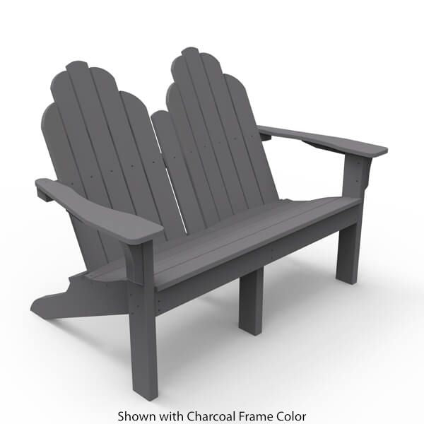 Seaside Casual Adirondack Classic Love Seat