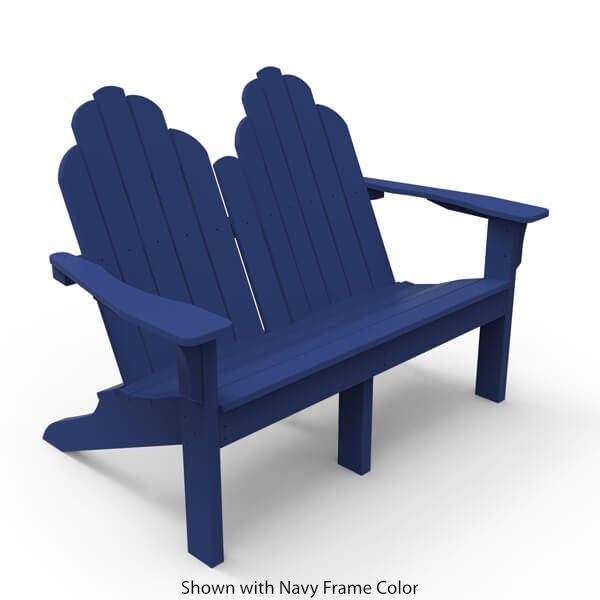 Seaside Casual Adirondack Classic Love Seat