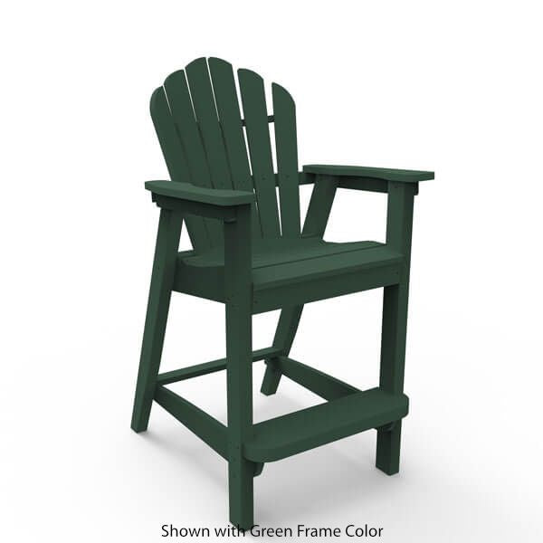 Seaside Casual Adirondack Classic Bar Chair
