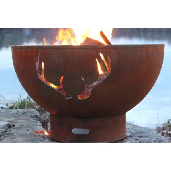 Antlers Wood Burning Fire Pit