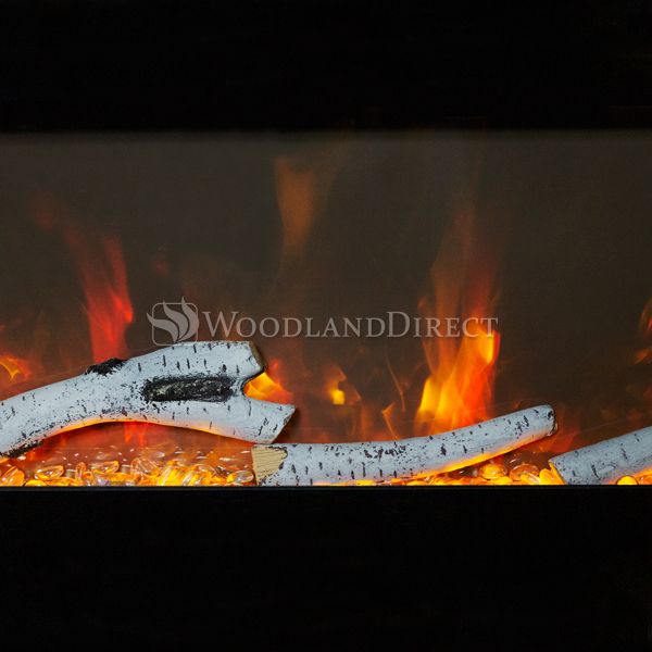 Amantii Wall Mount Linear 69" Electric Fireplace