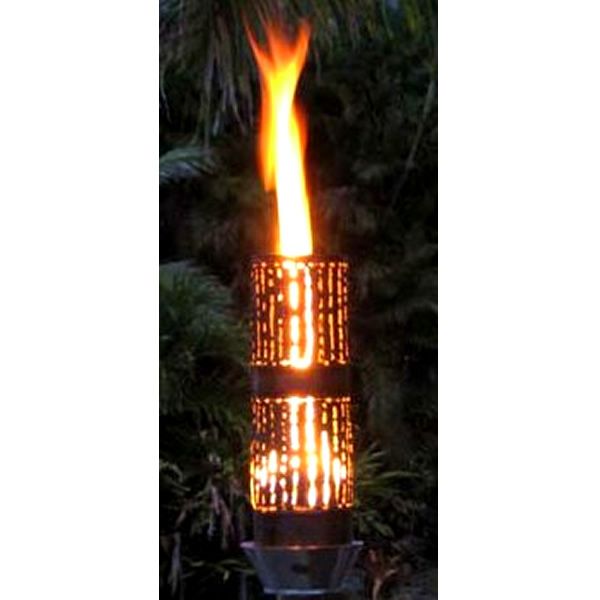 Bamboo Gas Tiki Torch