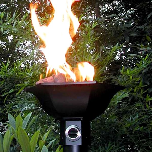 Gulf Gas Tiki Torch