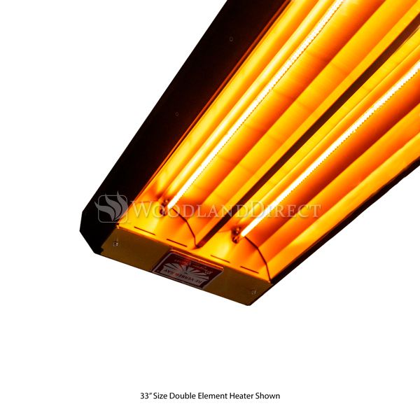 Detroit Radiant ELX Series 2500W Medium Wave Heater - 33"
