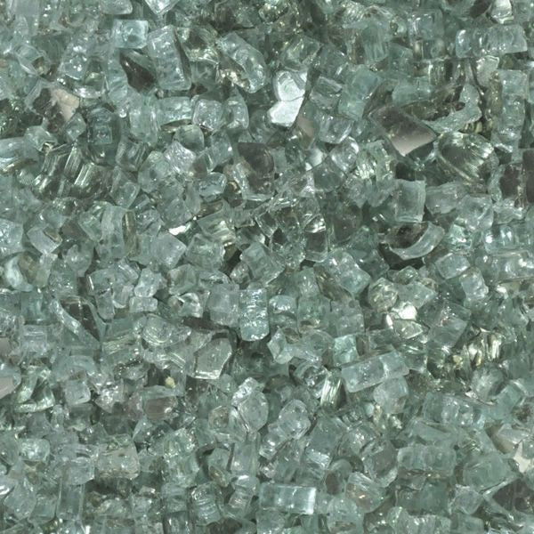 Evergreen Reflective - 1/4" Fire Glass- 10 lbs.