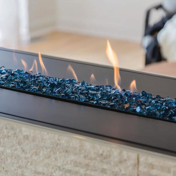 European Home H-Series See-Through Ventless Natural Gas Fireplace - 42"