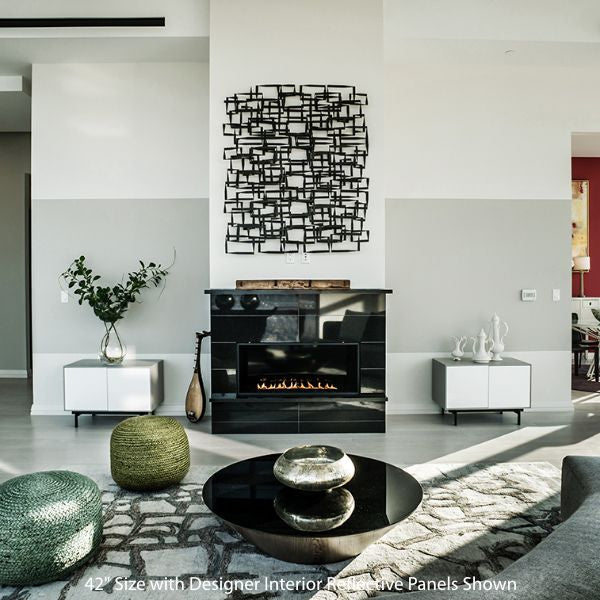 European Home H-Series Linear Ventless Natural Gas Fireplace - 60"