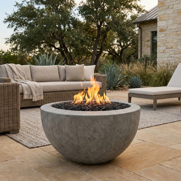 Prism Hardscapes Moderno III Gas Fire Bowl