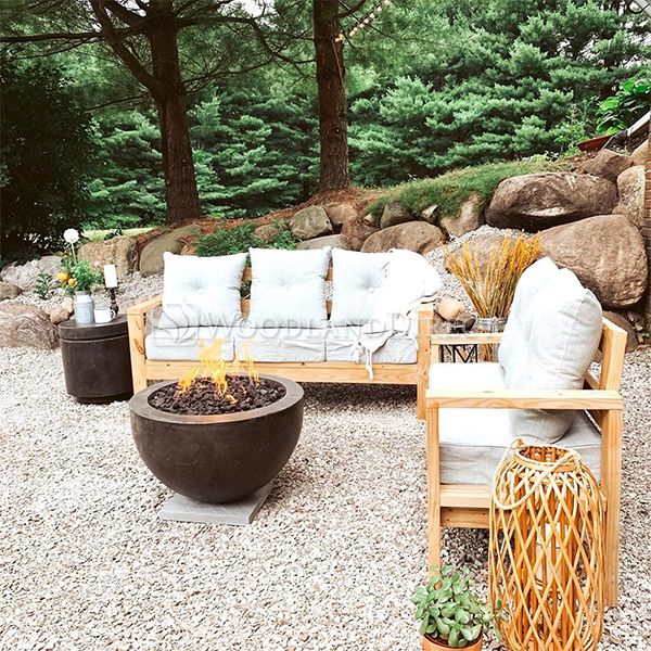 Prism Hardscapes Moderno III Gas Fire Bowl