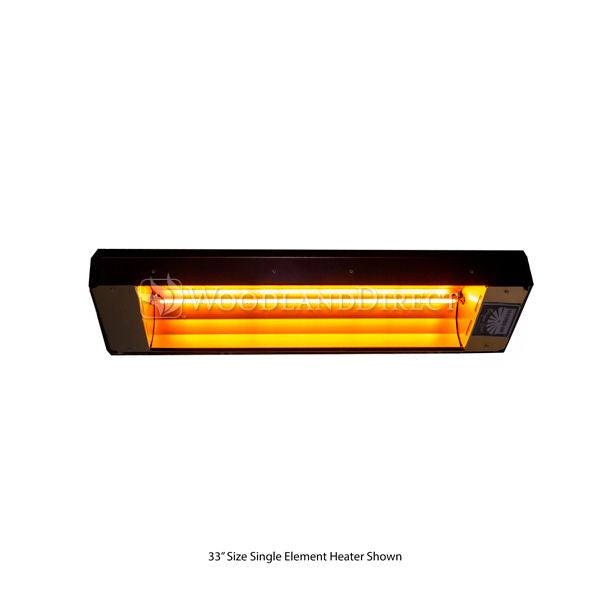 Detroit Radiant ELX Series 1360W High Output Medium Wave Heater - 24"