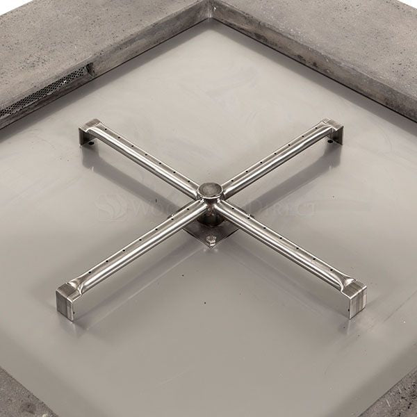 Prism Hardscapes Lombard Gas Fire Pit Table