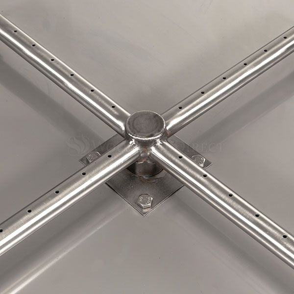Prism Hardscapes Lombard Gas Fire Pit Table