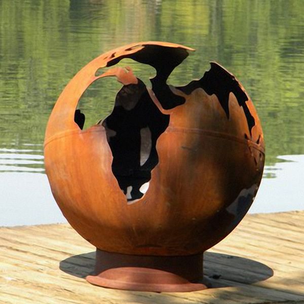 Third Rock Fire Pit Globe