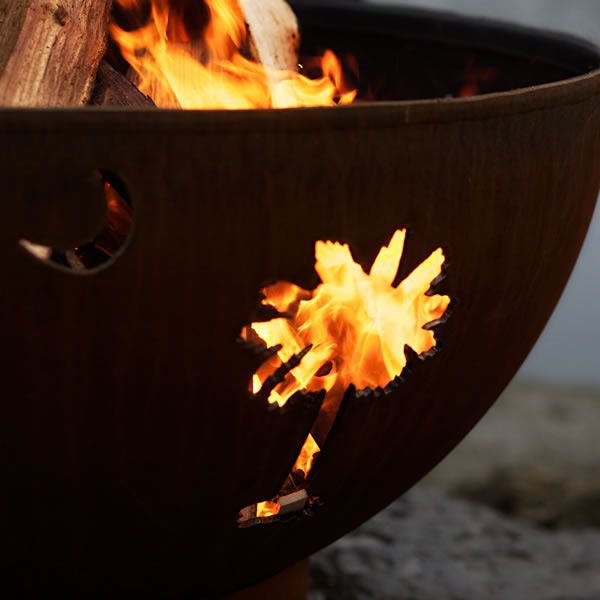 Tropical Moon Fire Pit