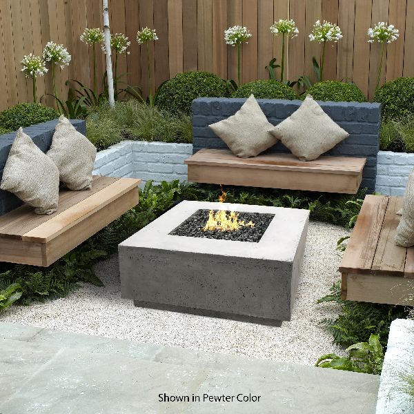 Prism Hardscapes Tavola II Gas Fire Pit Table