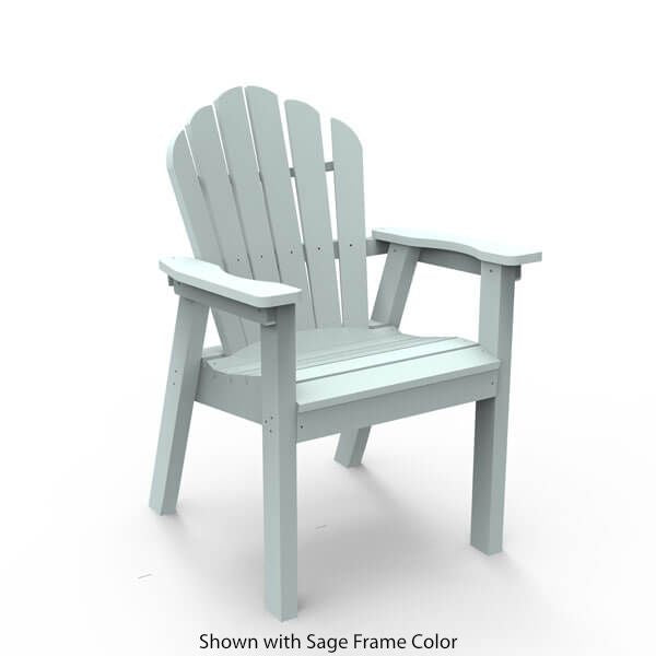 Seaside Casual Adirondack Classic Dining Chair