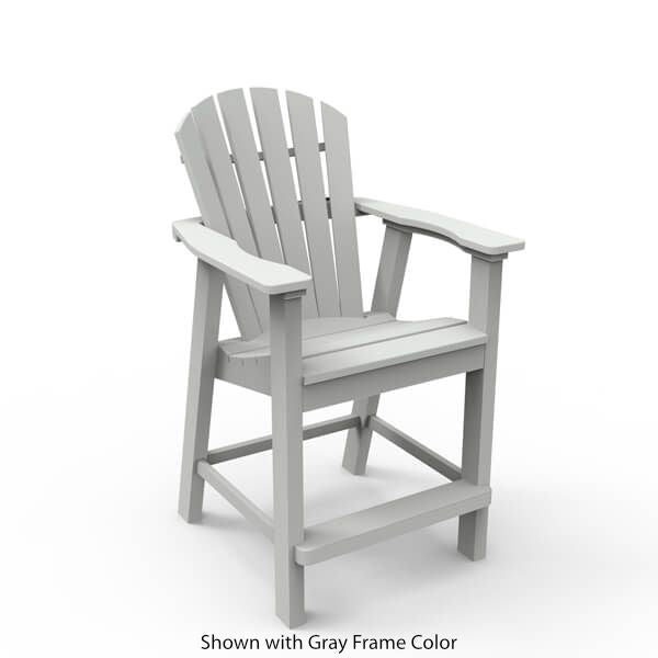Seaside Casual Adirondack Shellback Balcony Chair