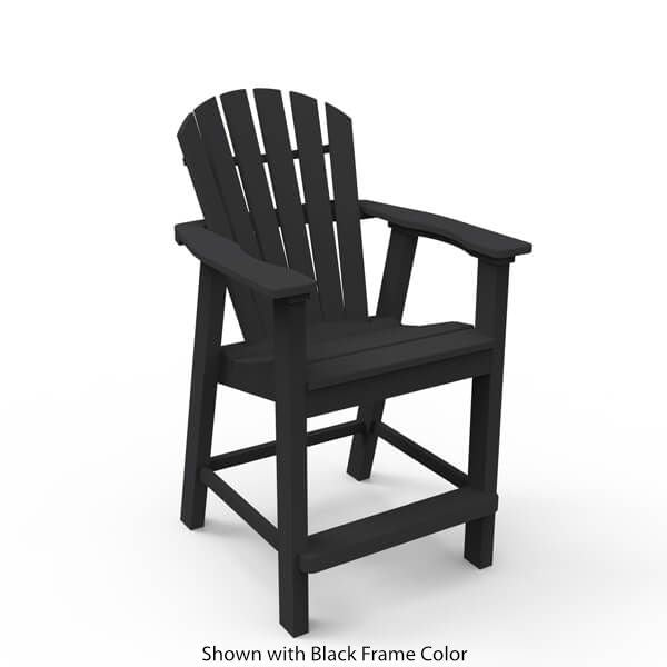 Seaside Casual Adirondack Shellback Balcony Chair