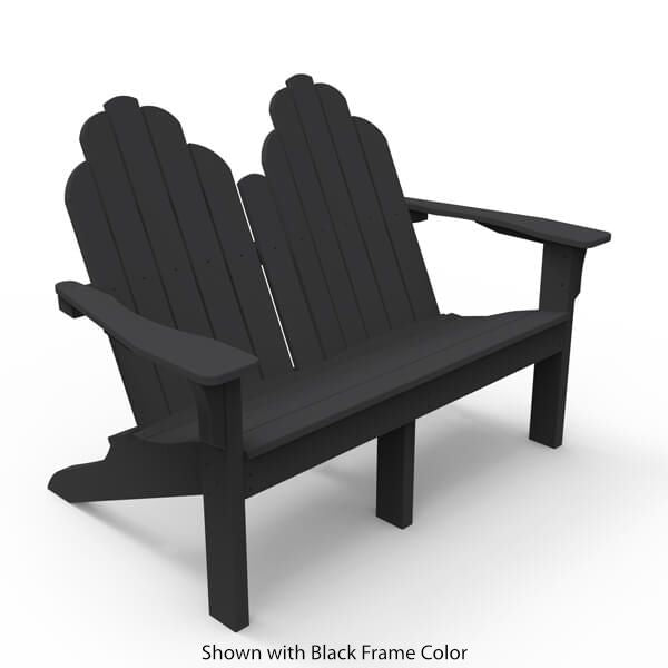 Seaside Casual Adirondack Classic Love Seat