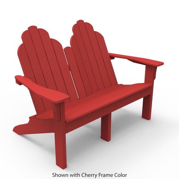 Seaside Casual Adirondack Classic Love Seat
