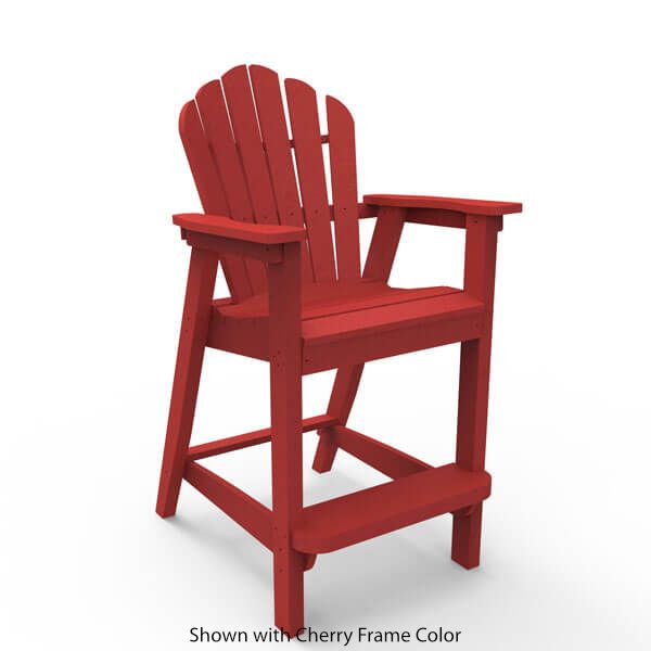 Seaside Casual Adirondack Classic Bar Chair