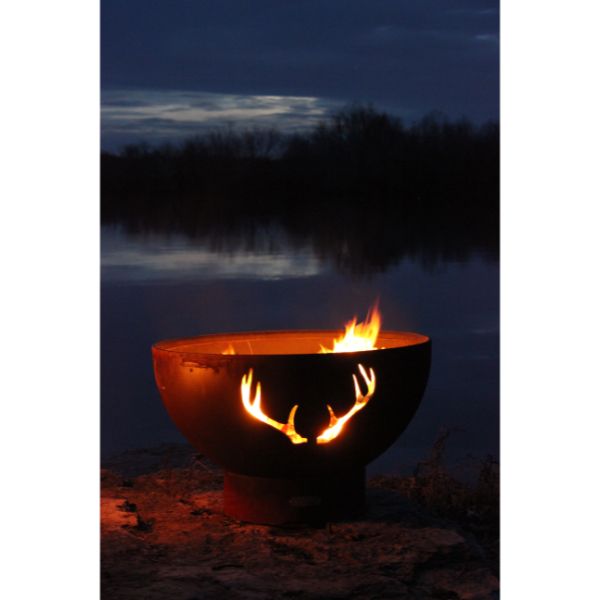 Antlers Wood Burning Fire Pit