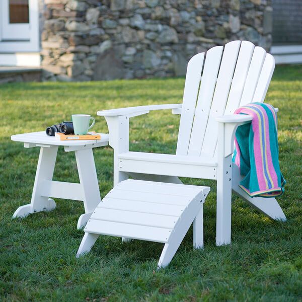 Seaside Casual Coastline Harbor View Adirondack
