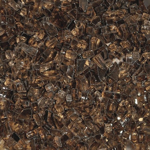 Copper - 1/4" Fire Glass- 10 lbs.