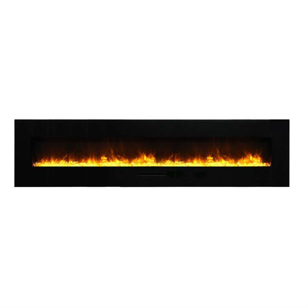 Amantii Wall Mount Linear 100" Electric Fireplace