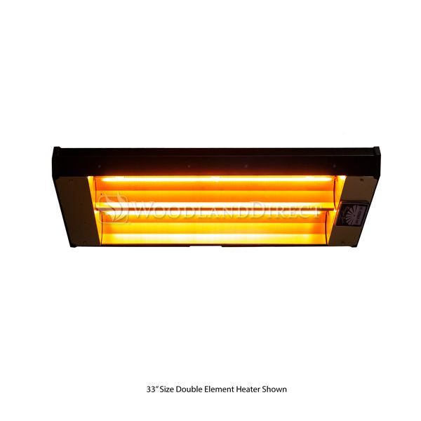 Detroit Radiant ELX Series 2720W High Output Medium Wave Heater - 24"