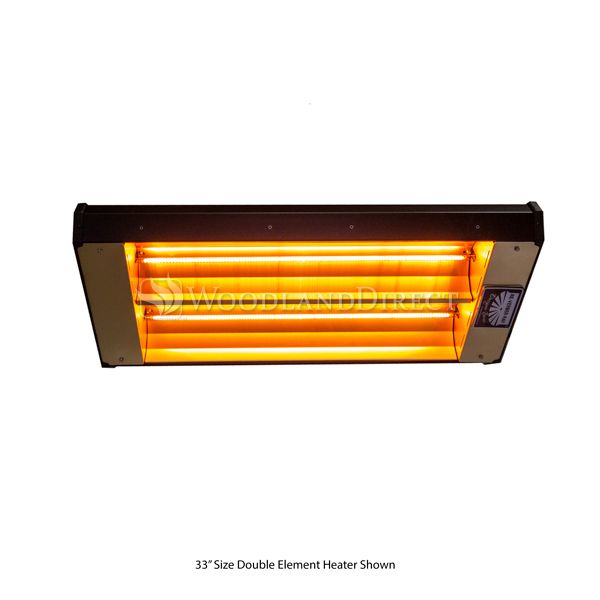 Detroit Radiant ELX Series 1500W Medium Wave Heater - 24"