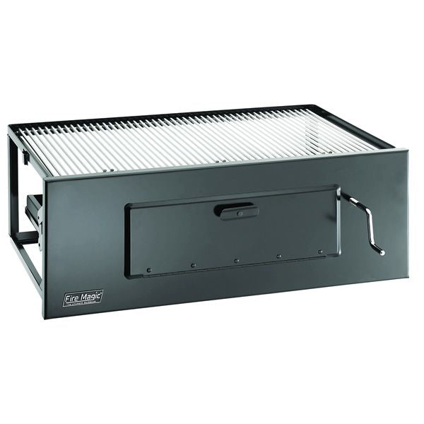 Fire Magic Legacy Lift-A-Fire Built-In Charcoal Grill -30"