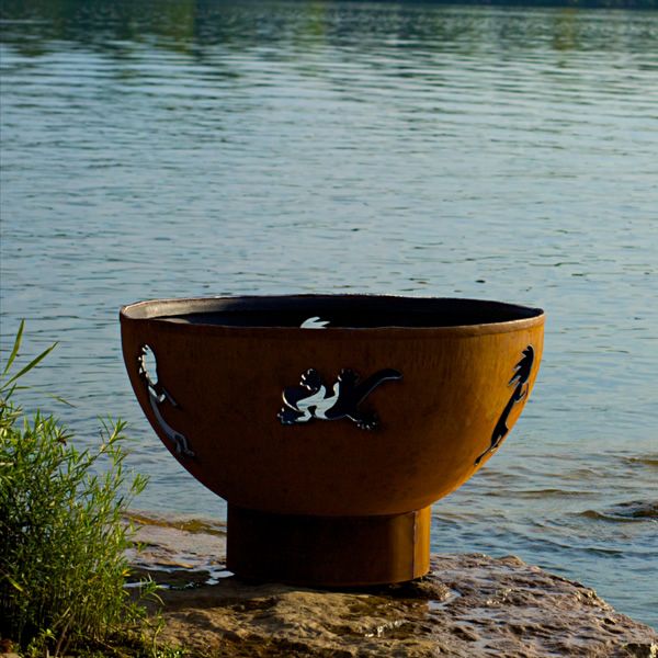 Kokopelli Wood Burning Fire Pit