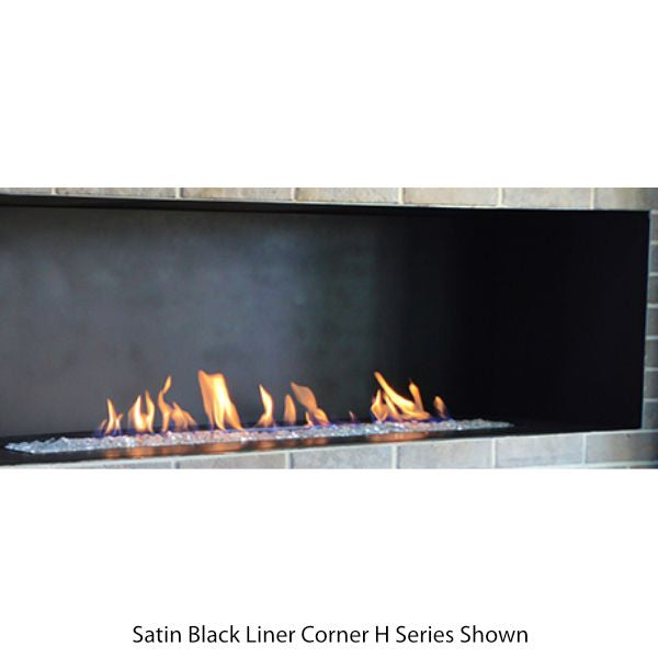 European Home H-Series See-Through Ventless Natural Gas Fireplace - 60"