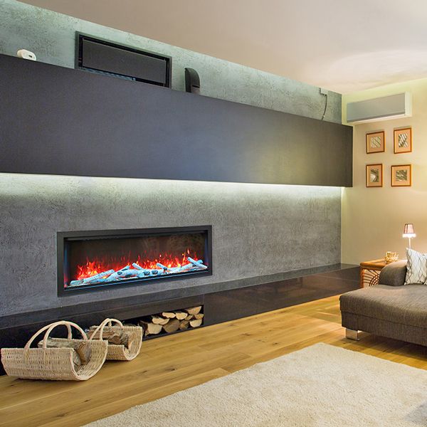 Amantii Symmetry Extra Tall Built-In Electric Fireplace
