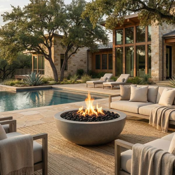 Prism Hardscapes Moderno VI Gas Fire Pit Table