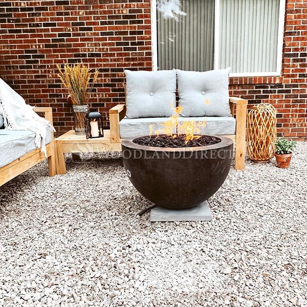 Prism Hardscapes Moderno III Gas Fire Bowl