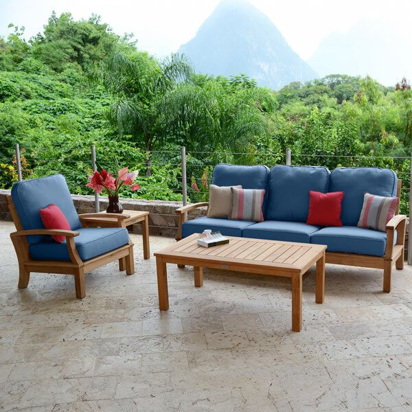 Three Birds Casual Monterey 4-Piece Conversation Set