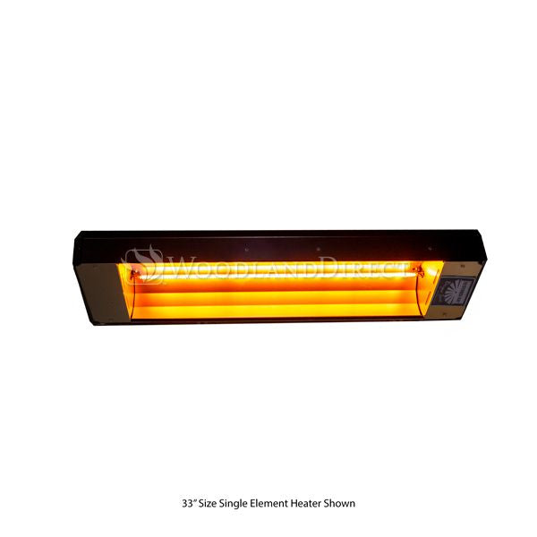 Detroit Radiant ELX Series 2000W Medium Wave Heater - 46"