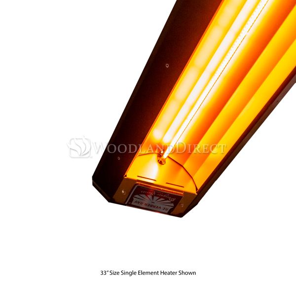 Detroit Radiant ELX Series 2000W Medium Wave Heater - 46"