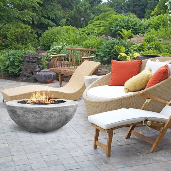 Prism Hardscapes Moderno V Gas Fire Pit Table