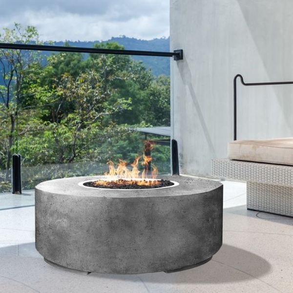 Prism Hardscapes Rotondo Gas Fire Pit Table