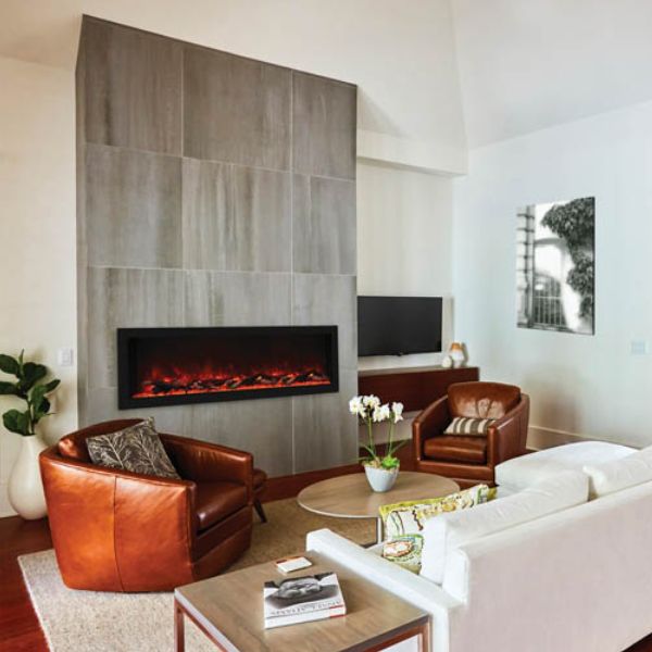 Amantii Remii Deep Indoor/Outdoor Built-In Electric Fireplace