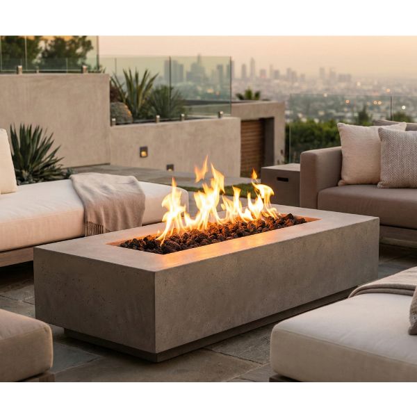 Prism Hardscapes Tavola I Gas Fire Pit Table